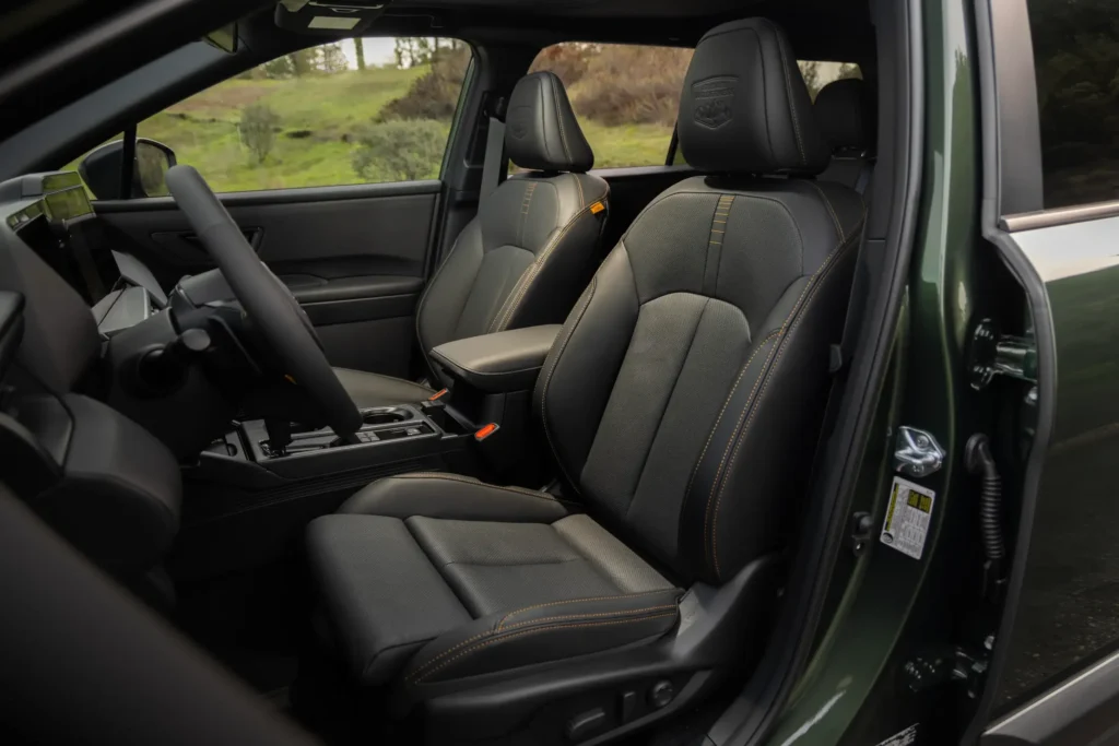 subaru wilderness interior
StarTex upholstery
