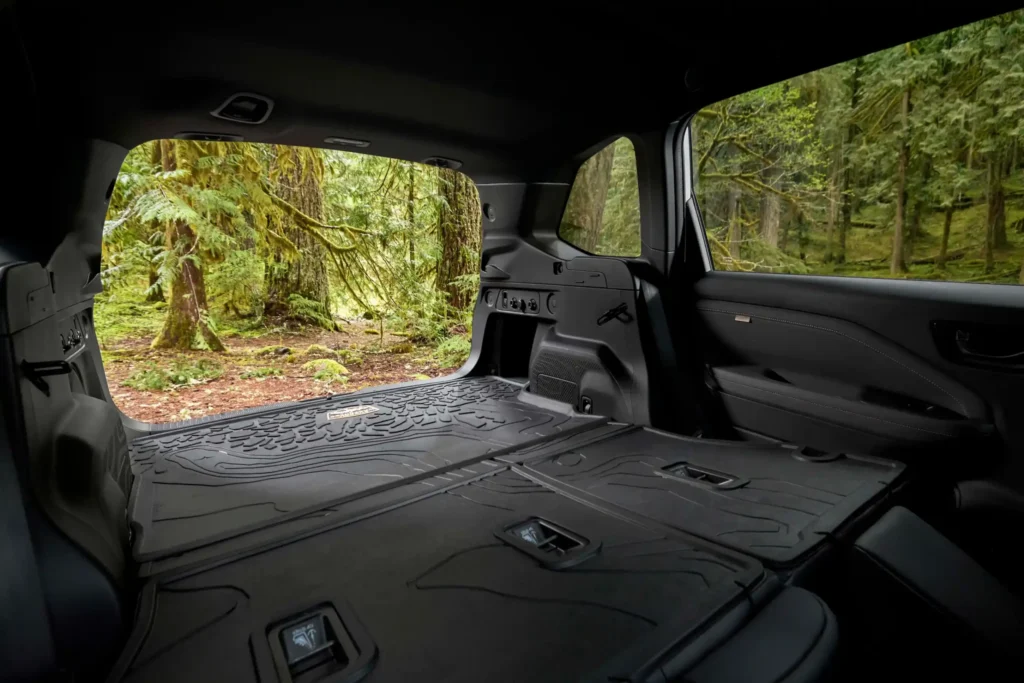 Subaru wilderness interior