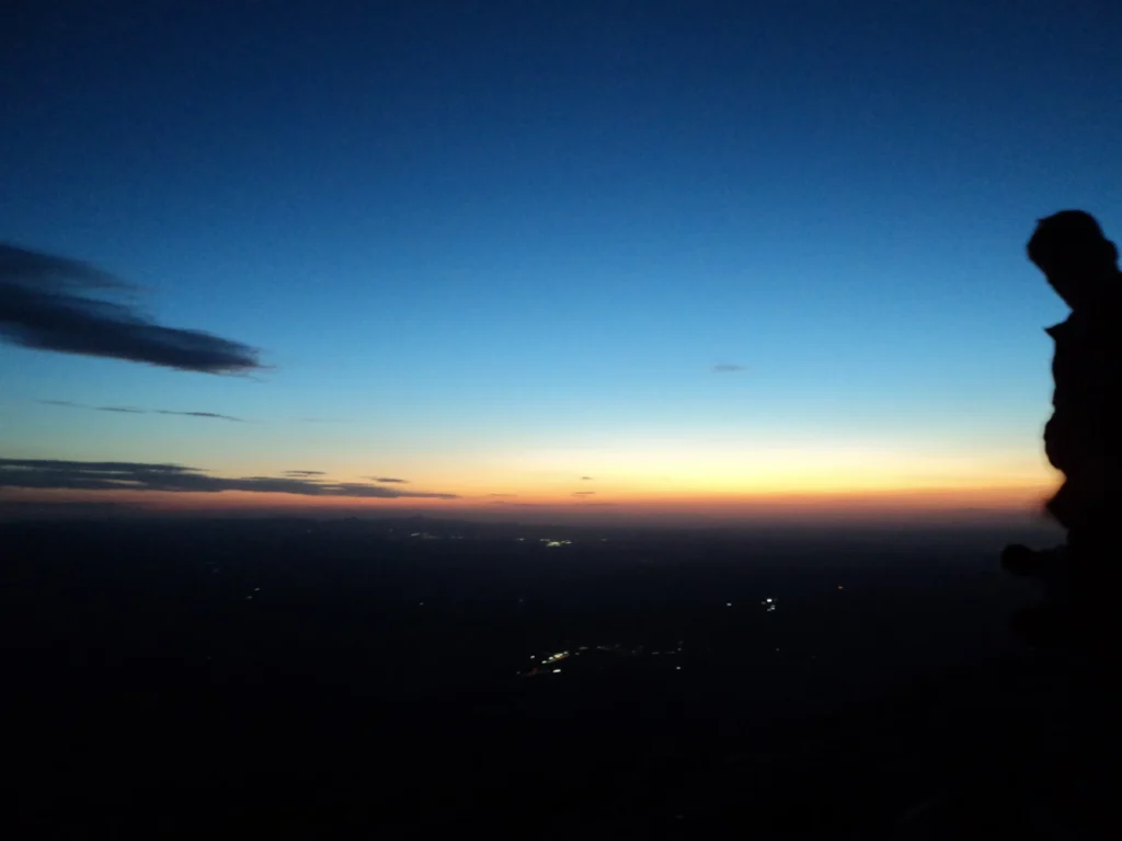 Mount Rtanj, Peak Siljak before sunrise