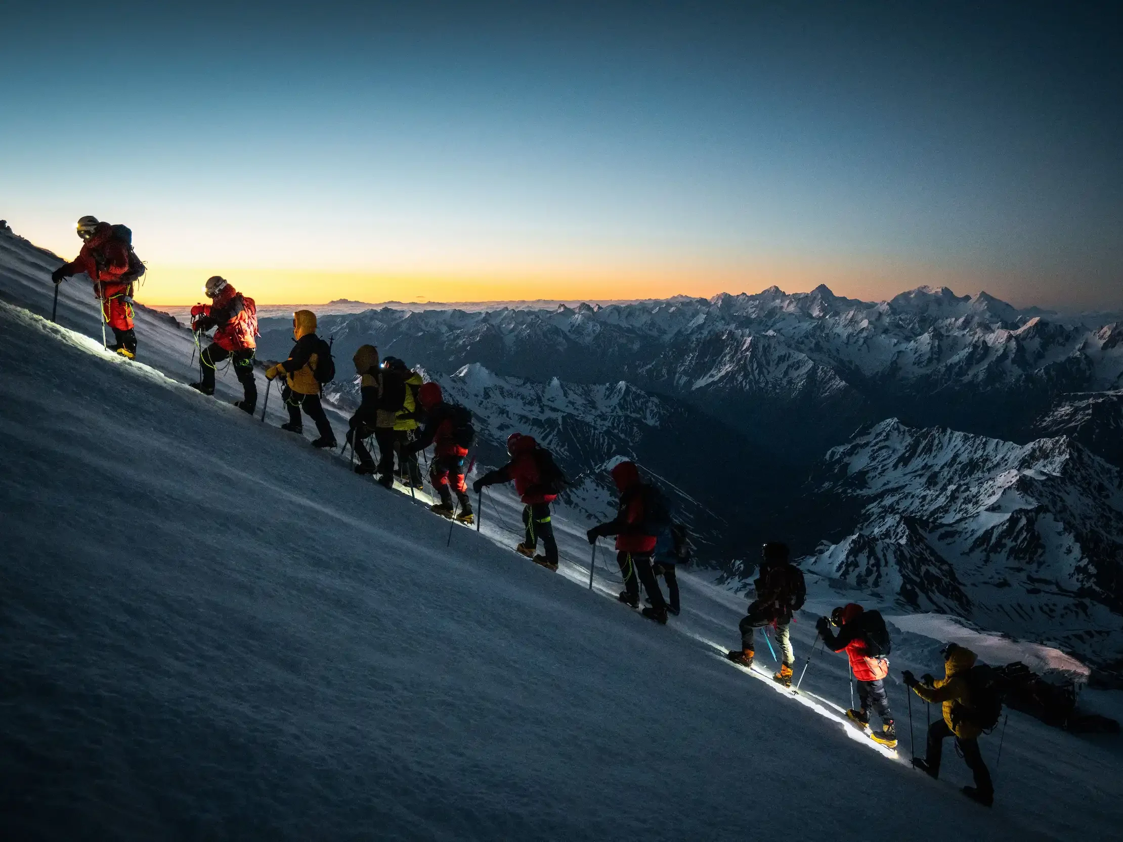 What Happened on Mount Elbrus. The Mountain Gave Them Twenty Minutes.