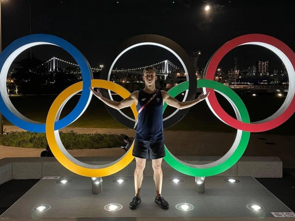 Filip Derkoski at the Tokyo Olympics 2020
