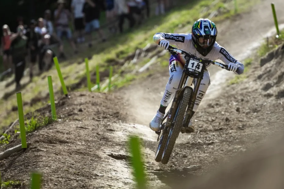 Amaury Pierron UCI Mountain Bike World Cup 2024 Stop 10 - Haute-Savoie, France