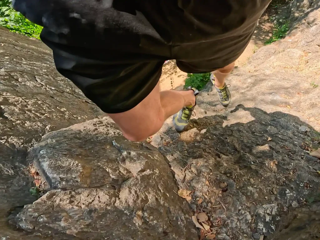 rock climbing, downclimbing