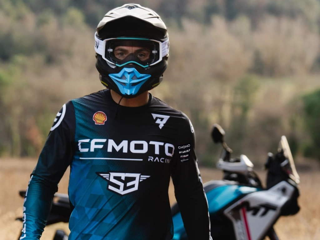Mario Roman Partnership with CF MOTO